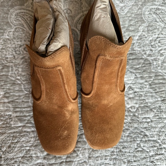 Matisse Jolie Platform Bootie in Tobacco Suede Size 9 - Picture 3 of 5